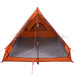 Cort camping cu cadru A 2 persoane, gri, impermeabil - WALTI WALTI