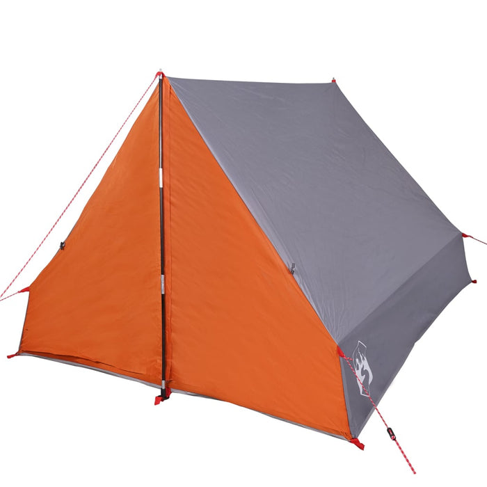 Cort camping cu cadru A 2 persoane, gri, impermeabil - WALTI WALTI