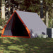 Cort camping cu cadru A 2 persoane, gri, impermeabil - WALTI WALTI