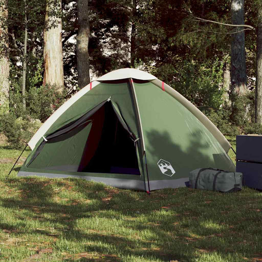 Cort de camping cupolă pentru 2 persoane, verde, impermeabil - WALTI WALTI