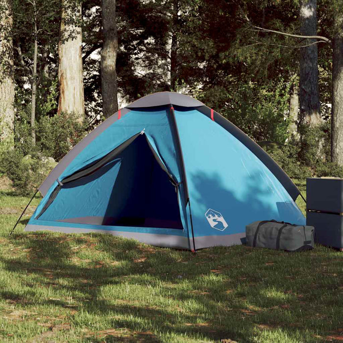 Cort de camping cupolă pentru 2 persoane, albastru, impermeabil - WALTI WALTI