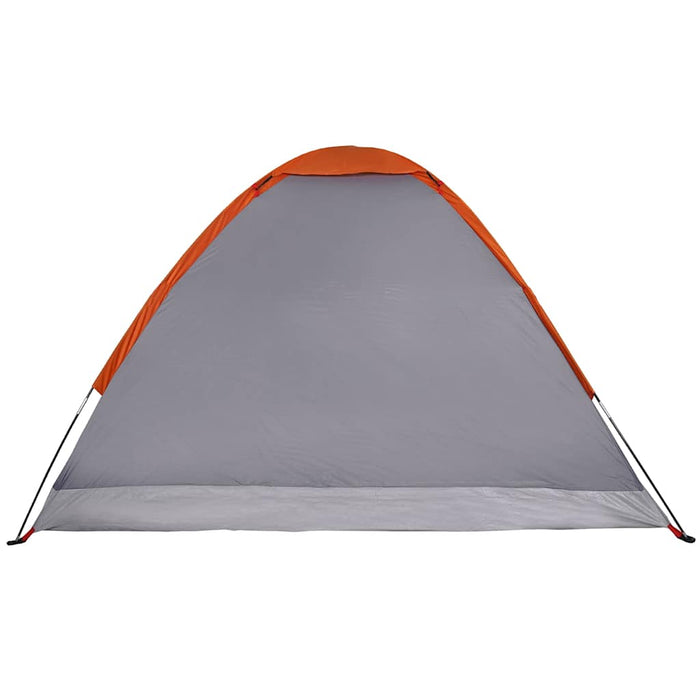 Cort de camping pentru 2 persoane, gri/portocaliu, impermeabil - WALTI WALTI
