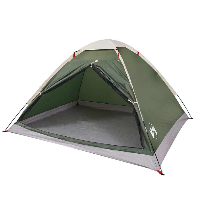 Cort de camping cupolă pentru 4 persoane, verde, impermeabil - WALTI WALTI