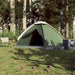 Cort de camping cupolă pentru 4 persoane, verde, impermeabil - WALTI WALTI
