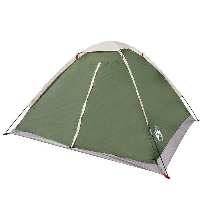Cort de camping cupolă pentru 4 persoane, verde, impermeabil - WALTI WALTI