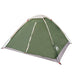 Cort de camping cupolă pentru 4 persoane, verde, impermeabil - WALTI WALTI