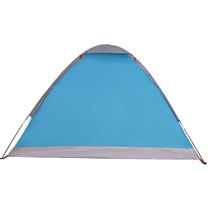 Cort de camping cupolă pentru 4 persoane, albastru, impermeabil - WALTI WALTI