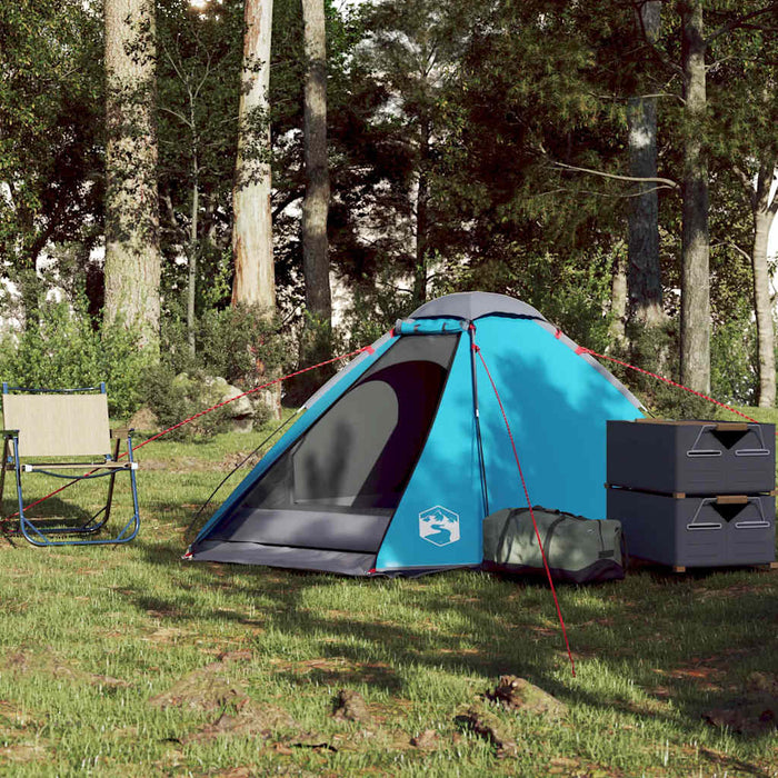 Cort de camping cupolă pentru 2 persoane, albastru, impermeabil - WALTI WALTI