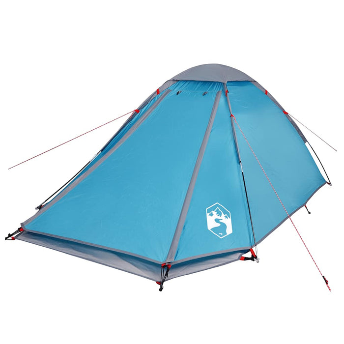 Cort de camping cupolă pentru 2 persoane, albastru, impermeabil - WALTI WALTI