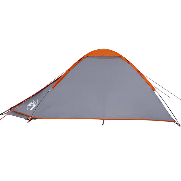 Cort de camping pentru 2 persoane, gri/portocaliu, impermeabil - WALTI WALTI