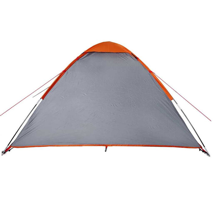 Cort de camping pentru 2 persoane, gri/portocaliu, impermeabil - WALTI WALTI