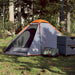 Cort de camping pentru 2 persoane, gri/portocaliu, impermeabil - WALTI WALTI