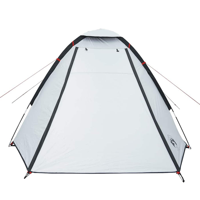 Cort camping cupolă 2 persoane alb, țesătură opacă, impermeabil WALTI