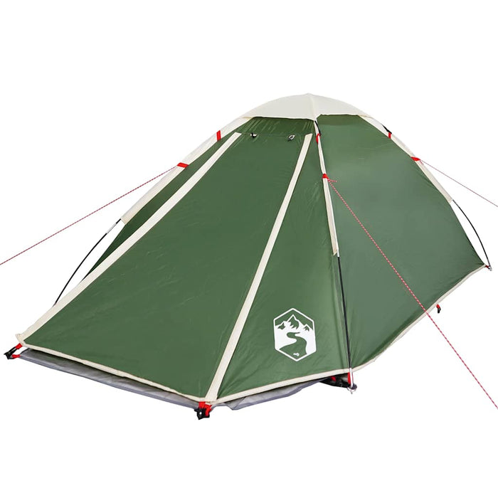 Cort de camping cupolă pentru 4 persoane, verde, impermeabil - WALTI WALTI
