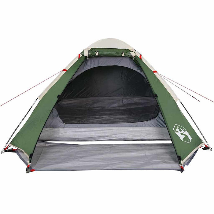 Cort de camping cupolă pentru 4 persoane, verde, impermeabil - WALTI WALTI