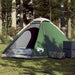 Cort de camping cupolă pentru 4 persoane, verde, impermeabil - WALTI WALTI