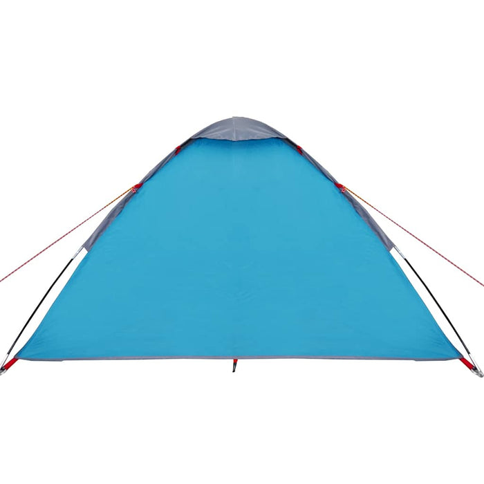 Cort de camping cupolă pentru 4 persoane, albastru, impermeabil - WALTI WALTI