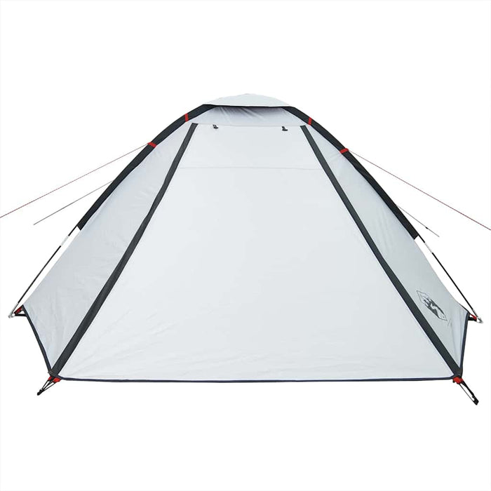 Cort camping cupolă 4 persoane alb, țesătură opacă, impermeabil - WALTI WALTI
