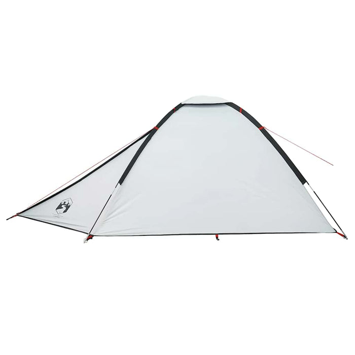 Cort camping cupolă 4 persoane alb, țesătură opacă, impermeabil - WALTI WALTI