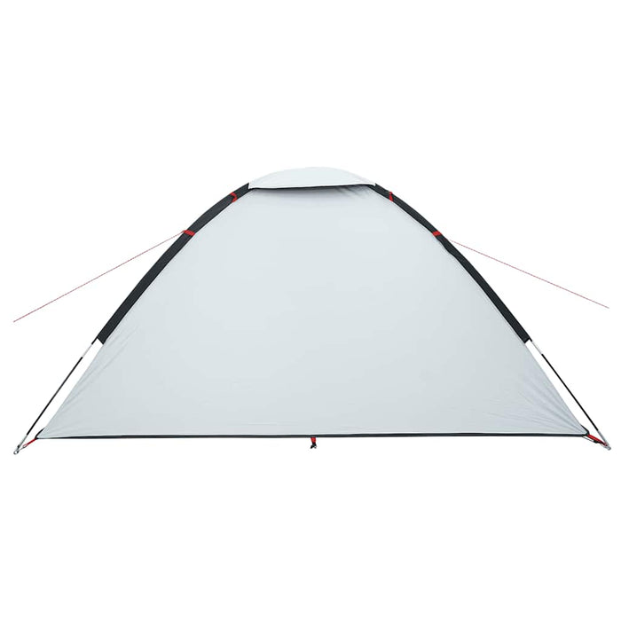 Cort camping cupolă 4 persoane alb, țesătură opacă, impermeabil - WALTI WALTI