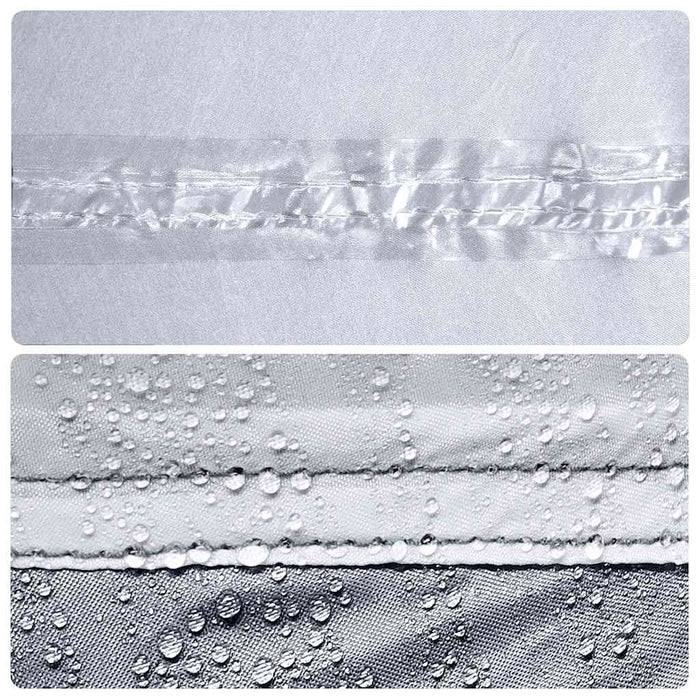 Cort camping cupolă 4 persoane alb, țesătură opacă, impermeabil - WALTI WALTI