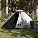 Cort camping cupolă 4 persoane alb, țesătură opacă, impermeabil - WALTI WALTI