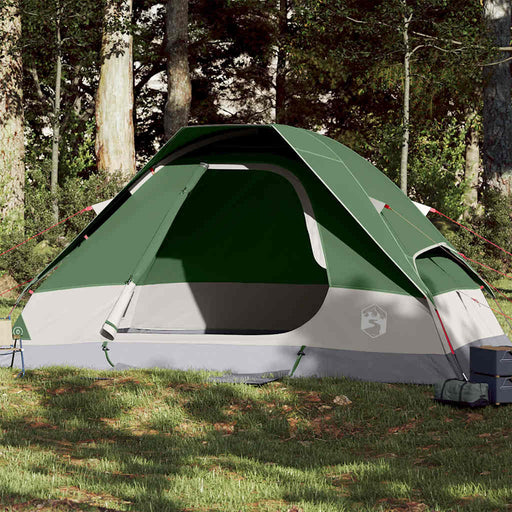 Cort de camping cupolă pentru 2 persoane, verde, impermeabil - WALTI WALTI