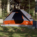 Cort de camping pentru 2 persoane, gri/portocaliu, impermeabil - WALTI WALTI