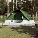 Cort de camping cupolă pentru 4 persoane, verde, impermeabil - WALTI WALTI