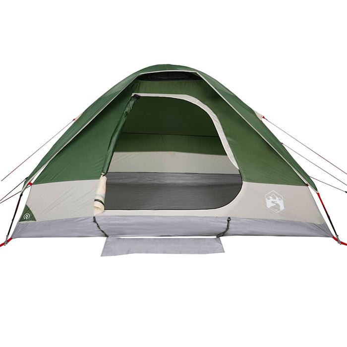 Cort de camping cupolă pentru 4 persoane, verde, impermeabil - WALTI WALTI
