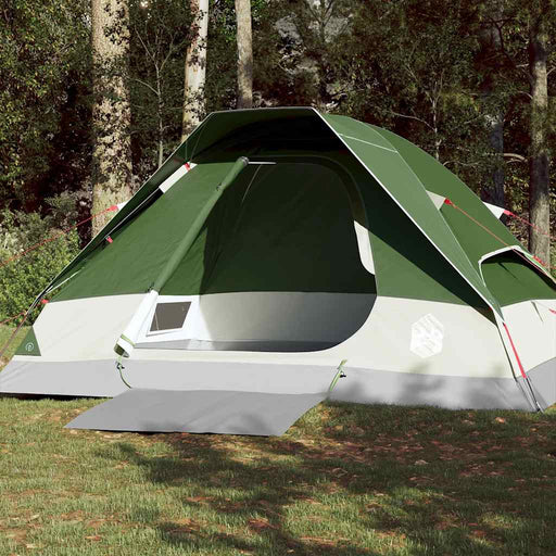 Cort de camping cupolă pentru 4 persoane, verde, impermeabil - WALTI WALTI