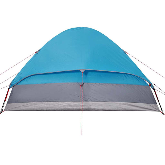 Cort de camping cupolă pentru 4 persoane, albastru, impermeabil - WALTI WALTI