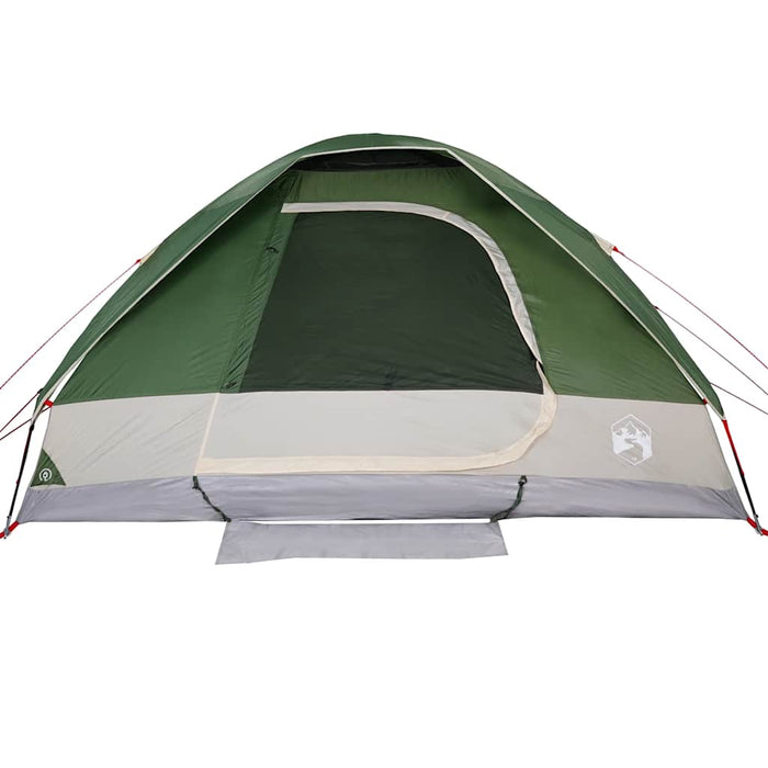 Cort de camping cupolă pentru 6 persoane, verde, impermeabil - WALTI WALTI