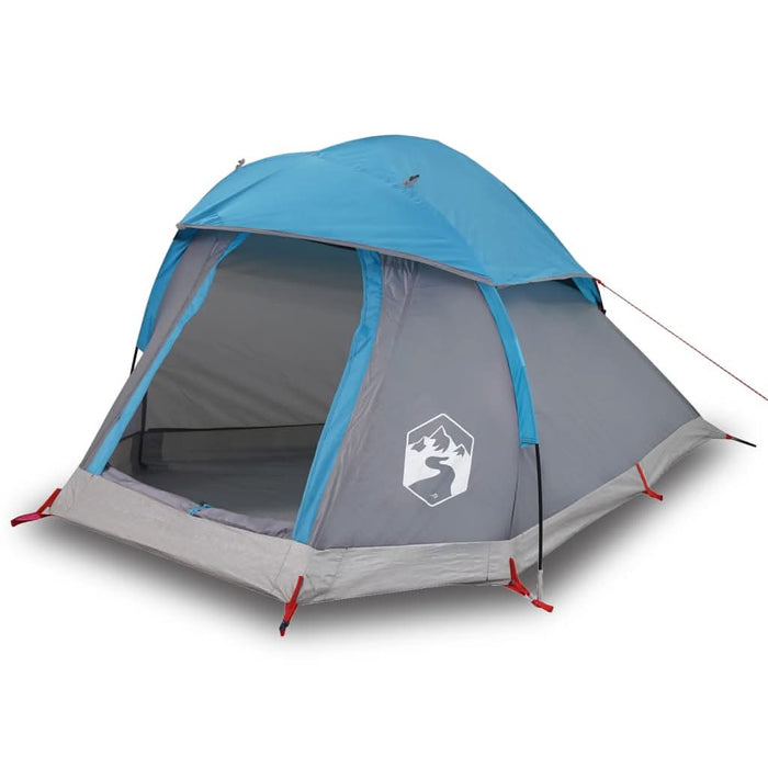 Cort de camping cupolă pentru 1 persoană, albastru, impermeabil - WALTI WALTI