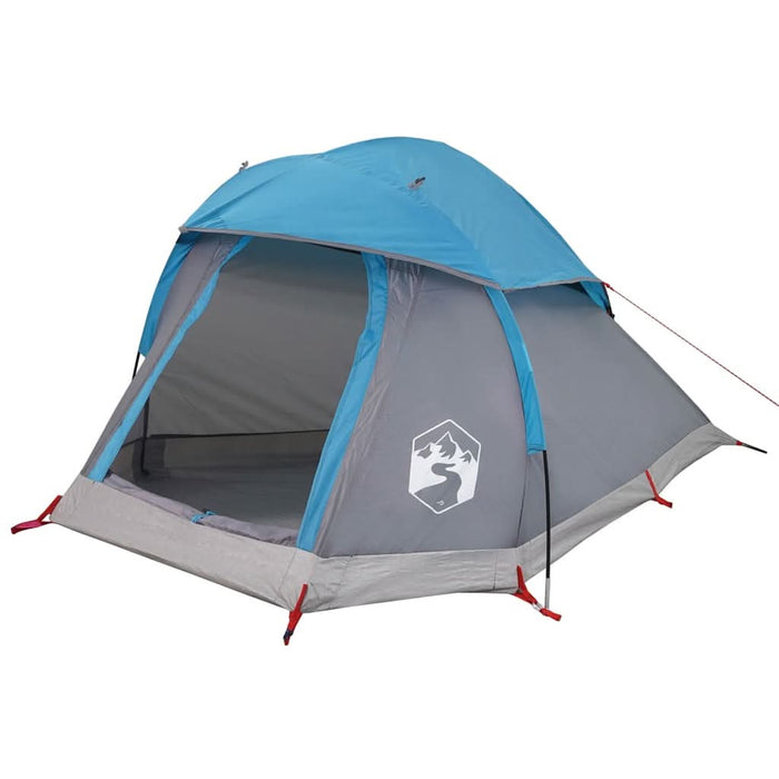 Cort de camping cupolă pentru 1 persoană, albastru, impermeabil - WALTI WALTI
