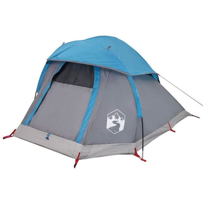 Cort de camping cupolă pentru 1 persoană, albastru, impermeabil - WALTI WALTI