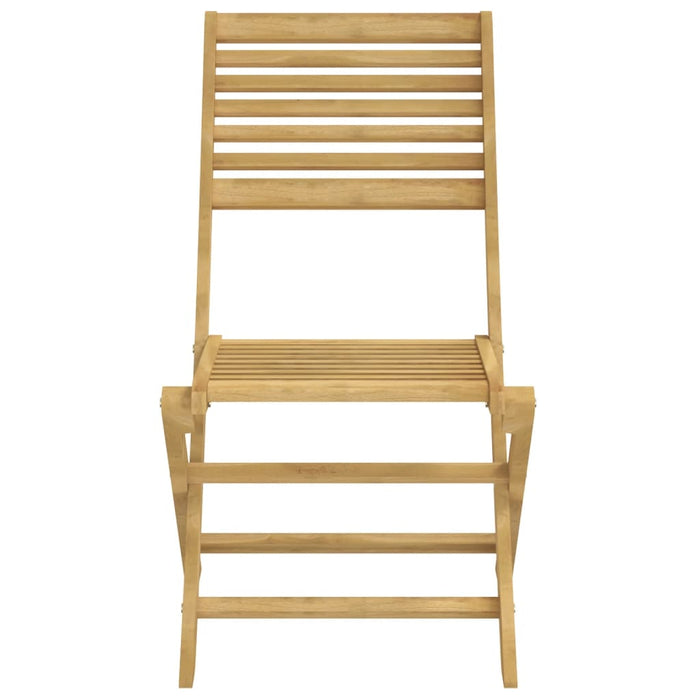 Scaune grădină pliante 2 buc. 48,5x61,5x87 cm lemn masiv acacia - WALTI WALTI