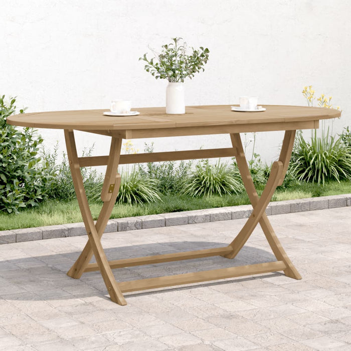 Masă de grădină pliabilă, 160x85x75 cm, lemn masiv de acacia WALTI