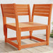 Scaun de grădină, maro ceruit, lemn masiv de pin - WALTI WALTI