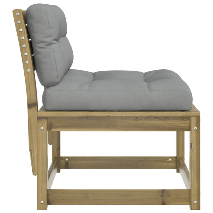 Canapea de grădină cu perne, lemn de pin tratat - WALTI WALTI