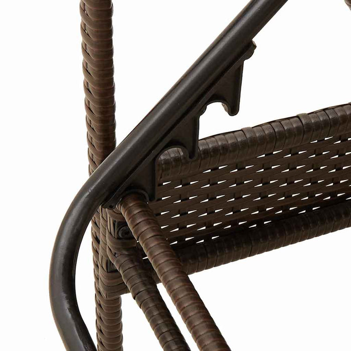 | Șezlong | cu pernă 1-persoană Maro 63 x 200 x 81 cm poliratan WALTI