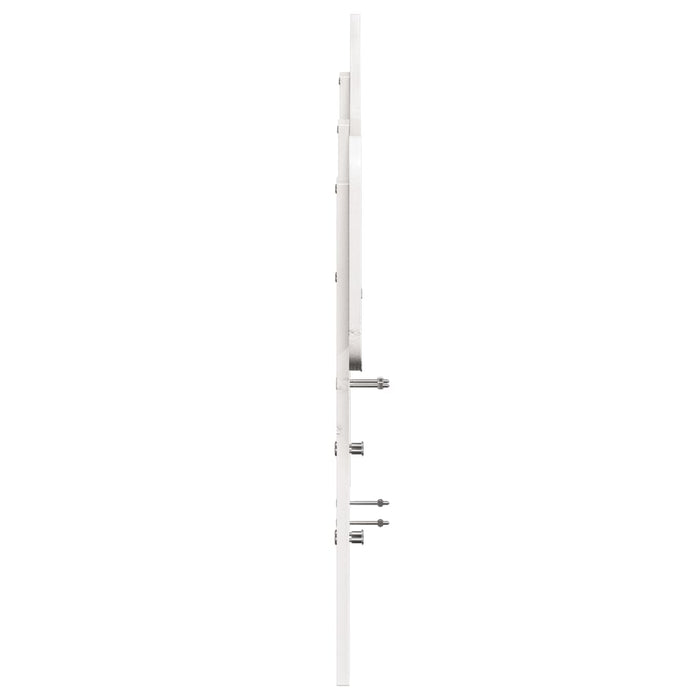 Tăblie de pat, alb, 160 cm, lemn masiv de pin - WALTI WALTI
