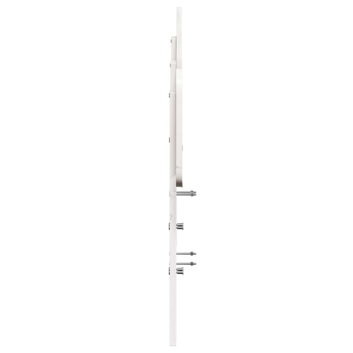 Tăblie de pat, alb, 140 cm, lemn masiv de pin - WALTI WALTI