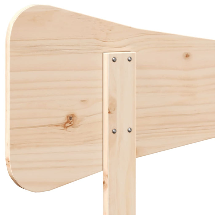 Tăblie de pat, 135 cm, lemn masiv de pin - WALTI WALTI