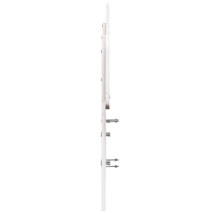 Tăblie de pat, alb, 135 cm, lemn masiv de pin - WALTI WALTI