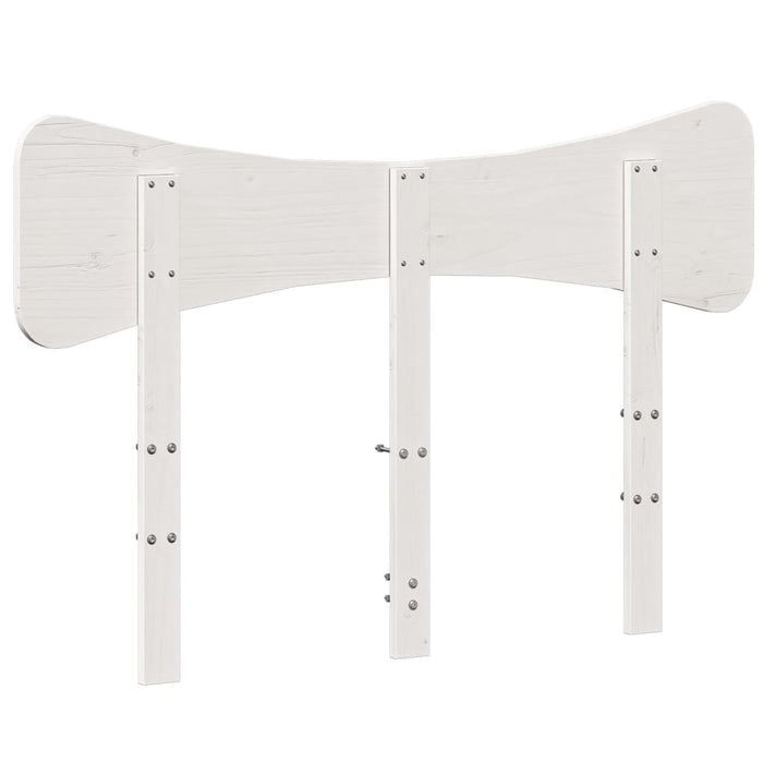Tăblie de pat, alb, 120 cm, lemn masiv de pin - WALTI WALTI