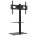 Suport TV pe colț cu 2 niveluri pentru 32-65 inch, negru - WALTI WALTI