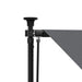 Copertină retractabilă, antracit, 150x150 cm, țesătură și oțel - WALTI WALTI