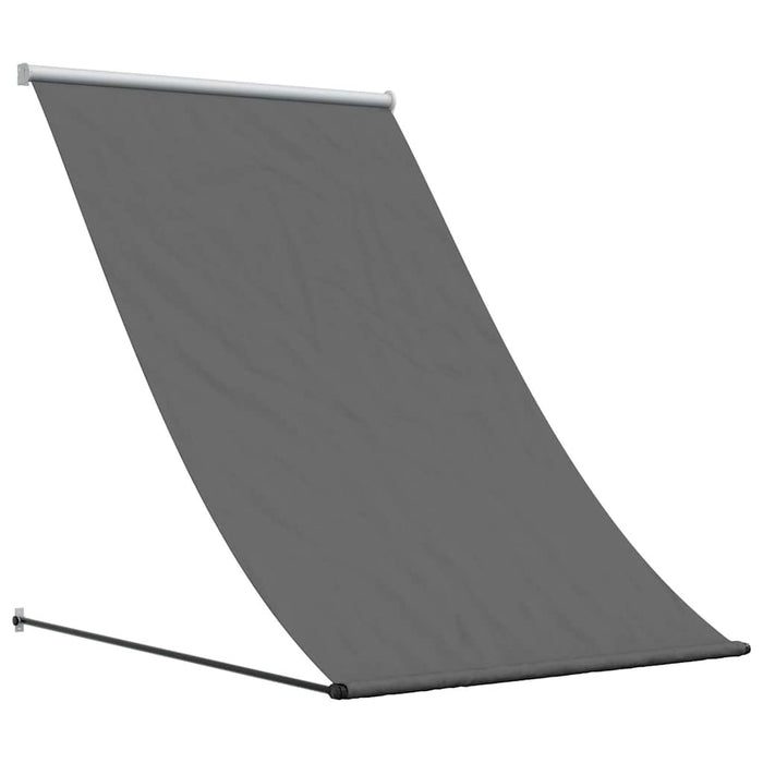 Copertină retractabilă, antracit, 150x150 cm, țesătură și oțel - WALTI WALTI