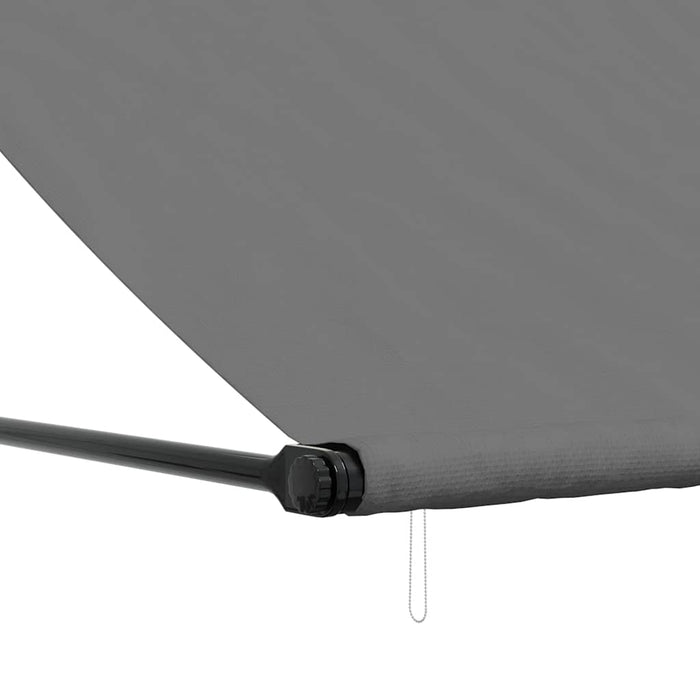 Copertină retractabilă, antracit, 200x150 cm, țesătură și oțel - WALTI WALTI